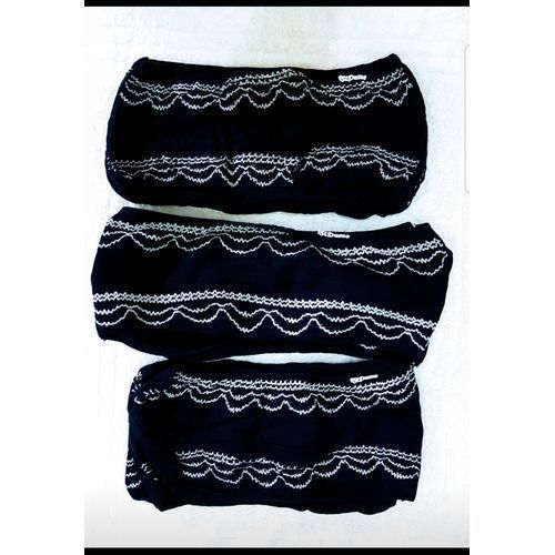 Fashion Ladies Bandage / Menstrual Panties, Pack Of 6 - Black