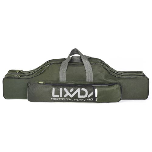  Lixada Fishing Rod Case, Portable Folding Fishing Rod