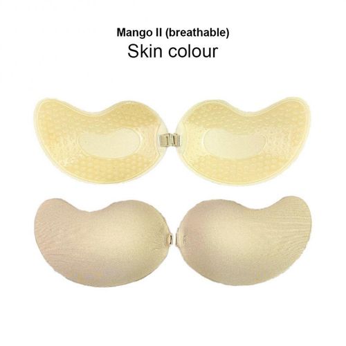 Fashion Women Y Invisible Bras Mango Silicone Chest Stickers Lift