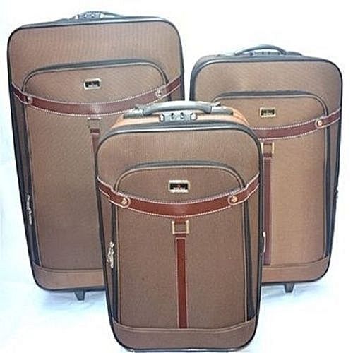 Swiss Polo Trolley Travel/Luggage Bag 3 Piece Set | Jumia Nigeria