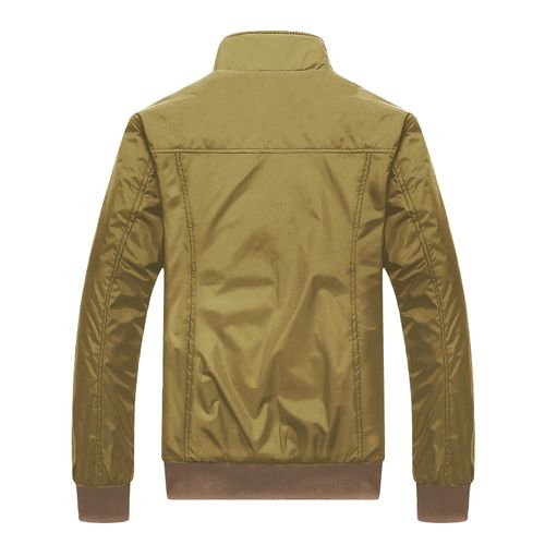 Fashion Mens Thick Bomber Jackets Autumn Blazer Winter Windbreaker