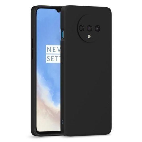 Generic Silicon Back Case For 1+7t (OnePlus 7t) - Black