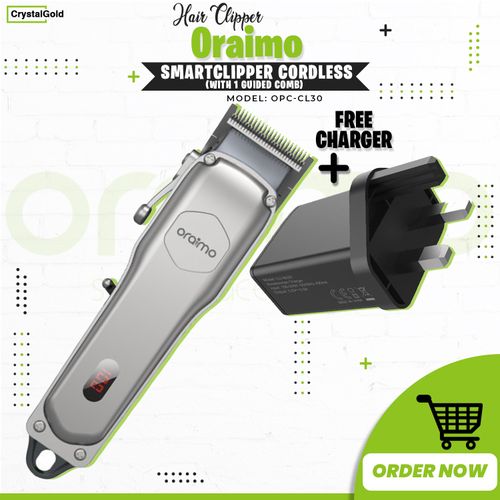 Oraimo SmartClipper2 Super Powerful Professional Cordless Hair Clipper  OPC-CL30