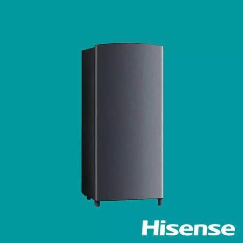Hisense Single Door Refrigerator 176L (REF RS230RSD) Frost, Low Noise, Environment-Friendly Tech,Silver