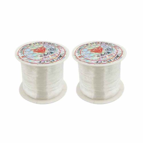 Generic 80m Transparent Fish Line DIY Beads Invisible Nylon Thread