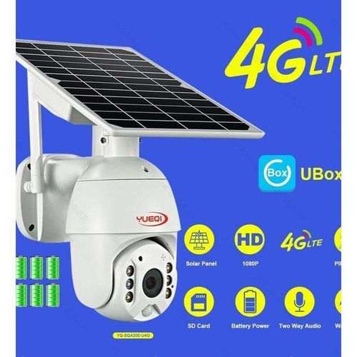 product_image_name-Generic-Solar Powered 4G Sim Intelligent PTZ CCTV Wireless Camera-1