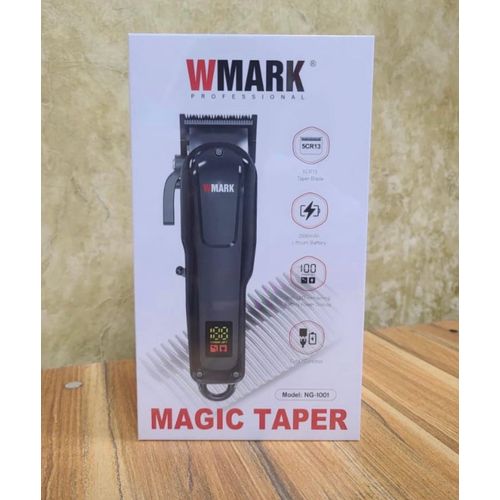 WMARK Rechargeable Professional Hair Cutting Machine with Sharp Stainless Steel Blades