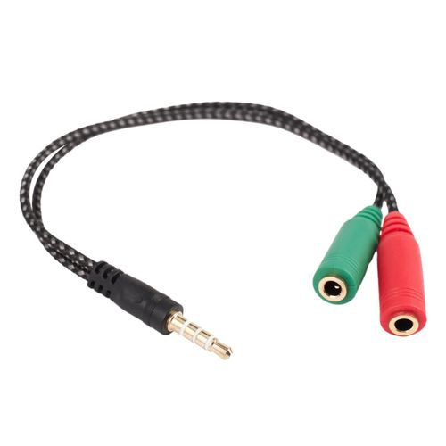 1PCS Jack 3.5 mm to 2.5 mm Audio 2.5mm Male to 3.5mm Female Plug Connector  for Aux Speaker Cable Stereo Headphone Headset Mic