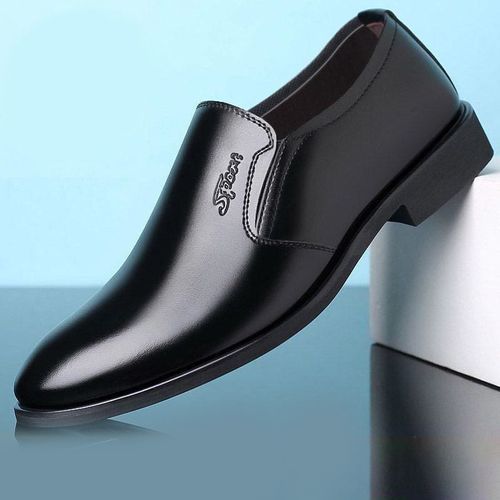 Fashion Classic Business Men Cooperate Leather Shoes- Black | Jumia Nigeria