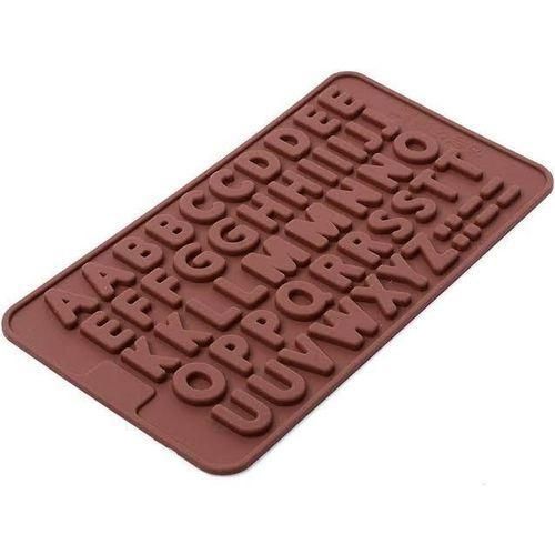 product_image_name-Generic-Silicone Chocolate Alphabet Letter Mold Nonstick Chocolate Mould 1pc-2