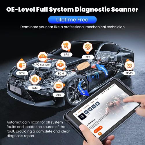 Thinkcar Thinnkcar THINKSCAN 689BT Car Scanner Full System+Reset+IMMO+ECU CANFD&DoIP Lifetime Free - image 6