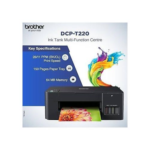 Brother All-in-One Ink Tank Printer - DCP-T220 - image 3