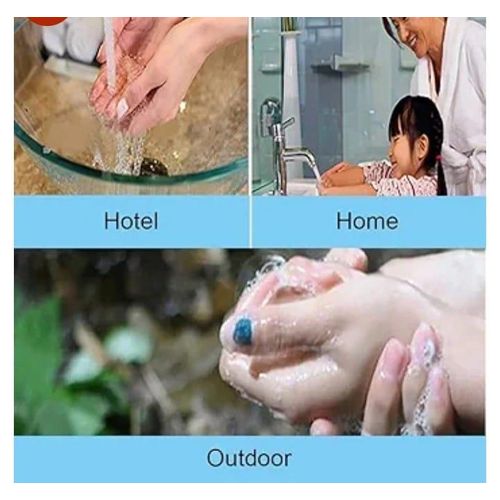 product_image_name-Generic-Petal Shape Paper Soap Sheets, Cleaning Washing Hand Bath Toiletries with Storage Box for Outdoor-4