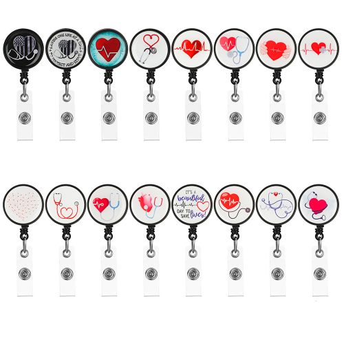 Generic Hot Retractable Nurse Doctor Badge Holder Funny Reel Work