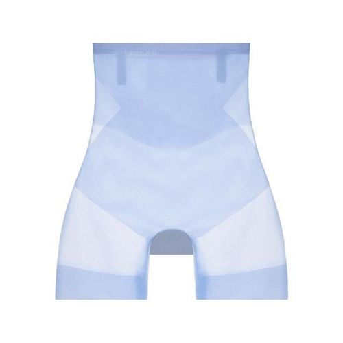 High Waist Tummy Control Women's Underwear, Thin Ice Silk Seamless Material  For Summer