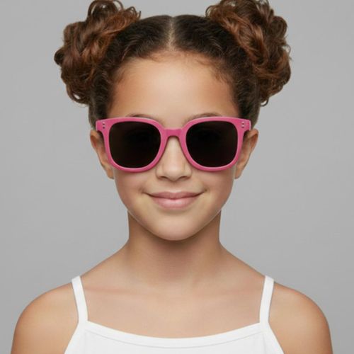 product_image_name-Fashion-Children’s Polarized Square Sunglasses – Stylish Boys & Girls Outdoor Glasses For Kids- ROSE PINK-3