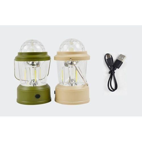 Generic Portable USB Rechargeable LED Camping Lantern – 360° Super Bright Emergency Light, Long-Lasting Battery, Compact Hanging Lantern for Camping, Home, Power Outages, Hiking, Fishing & Outdoor Adventures - image 2