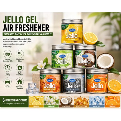 Generic Sameili Jello PureScent Gel Air Freshener Assorted Fragrances (80g)