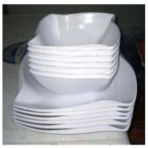 Generic 4 Set Non Stick Cookware And 12Pcs Unbreakable Curve and Flat Plates - image 3