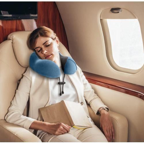 Dwellac Travel Neck Pillow, U-shaped Memory Foam Massage Pillow - image 8