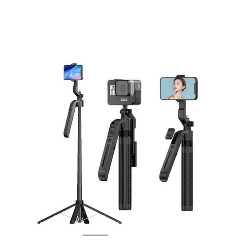 Generic Ai Auto Face tracking Quadrapod 360 rotation with stand handheld stabilizer - image 4