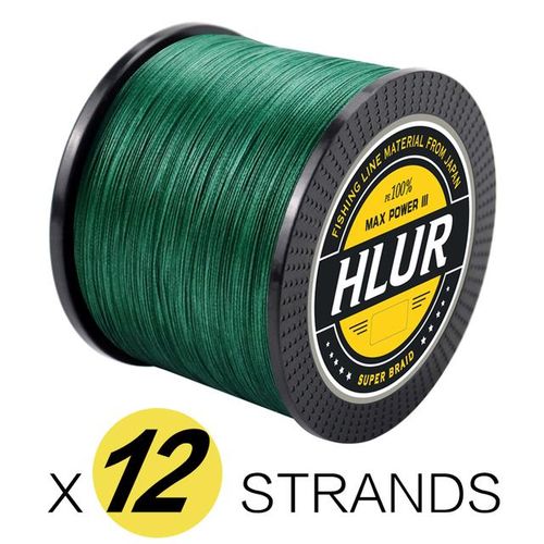 Generic Hlur 300m 500m 1000m Multicolour Pe Braided Wire 12