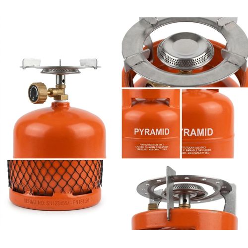 Generic 6kg Portable Cooking Gas Cylinder Set - image 2