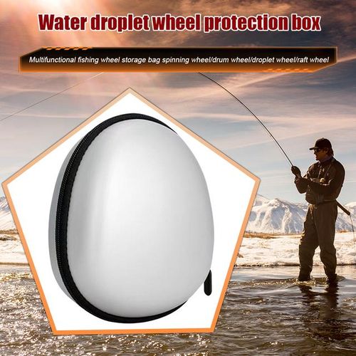 Generic Spinning Casting Wheel Protective Case Self-Contained Sling Pouch  Protector Water Proof Cover Fishing Reel Bag Fishing Parts