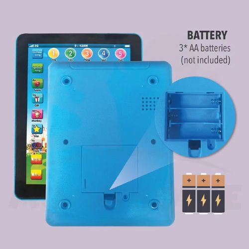 product_image_name-Generic-Kids LearningTablet Electronic Educational Toy Blue-6