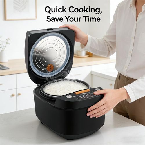 SILVER CREST 5L Large Capacity Electric Rice Cooker Fast Cooker Keep Warm - image 4
