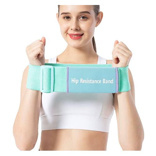 Generic Adjustable Booty Bands – Elastic Resistance Bands for Glutes, Hips & Leg Workouts