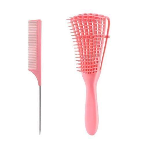product_image_name-Generic-Detangling Hair Brush Wigs Straight Curly Natural Hair Plus Tail Comb-1