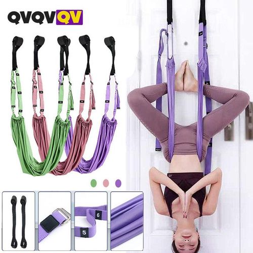 Generic Waist Back Leg Stretch Strap/Yoga Fitness Band ,Leg Stretching ist  Trainer, Yoga Stretcher, Back Bend Split Inversion Strap