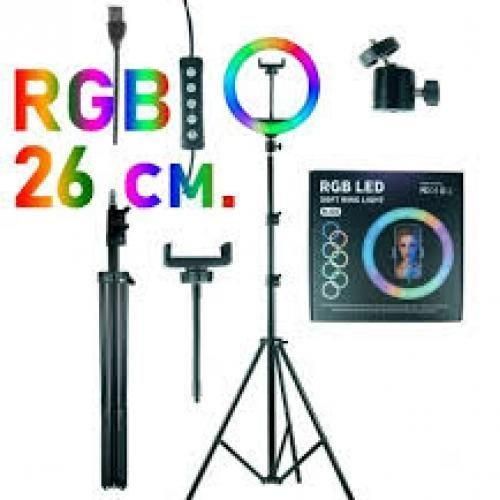 product_image_name-Generic-Camera Filter 10'' Inch Rgb Ringlight - Ring Light With Tripod Stand-3