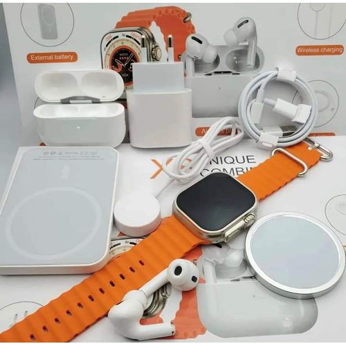 Generic X8 Unique Latest Ultra Combination Watch With 25w Pd Fast
