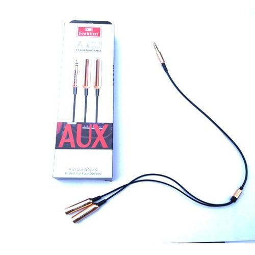 product_image_name-Earldom-5m - 6.5mm Jack Adapter Male To Male Audio Cable-1