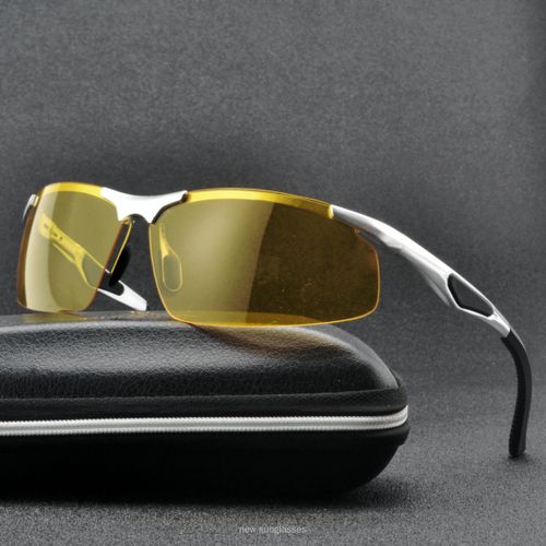 Generic Night Vision Driving Glasses Men Night Driver Gole Men Sunglasses  For Night Vision Lens