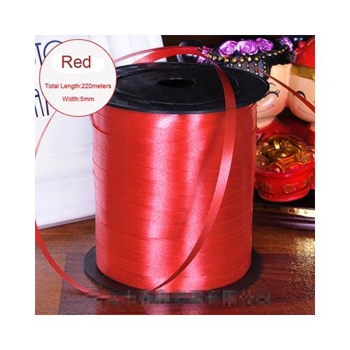 Generic 5 Reel/lot Balloon Ribbon Streamers More Colors 5m