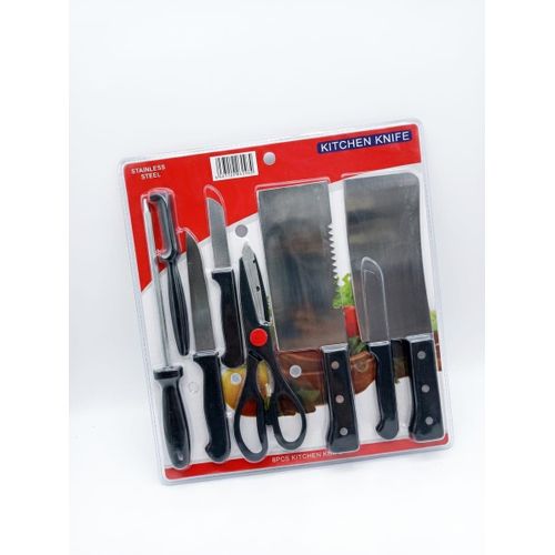Generic 8 Piece Heavy Duty Knife Set