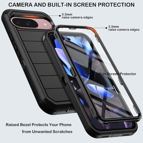 product_image_name-Generic-Rugged Defender Case With Built-in Screen cover For Google Pixel 10a-1