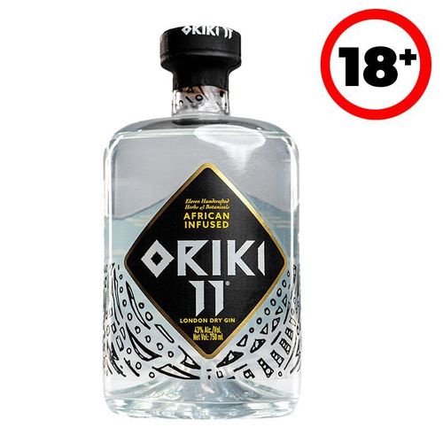 Oriki LONDON DRY GIN - 75CL + Free Pop Socket - image 2