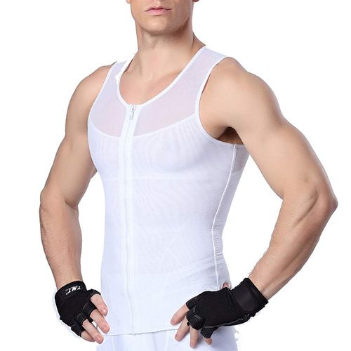 Men Slimming Body Shaper Tummy Control Vest Tank Top Underwear