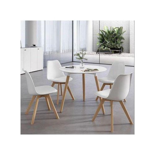 Generic Round Dining Table With 4 Chairs