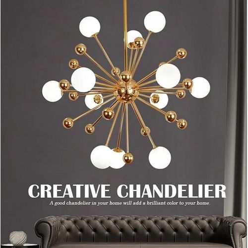 Generic Gold Classic Led Chandelier - image 2
