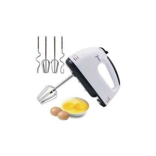 Super  7 Speed Electric Hand Mixer Whisk Egg Beater Cake Baking