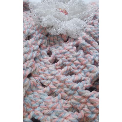 product_image_name-Fashion Collection-Handmade Crochet Baby Girl Skirt – Stylish crochet Infant Toddler Skirt with Flower Design-5