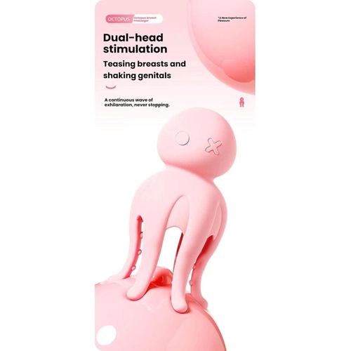 Generic Latest Rechargeable Octopus Breast Massager, masturbator, Goddess Teasing, Training, Stimulation, Couple Interaction - image 2