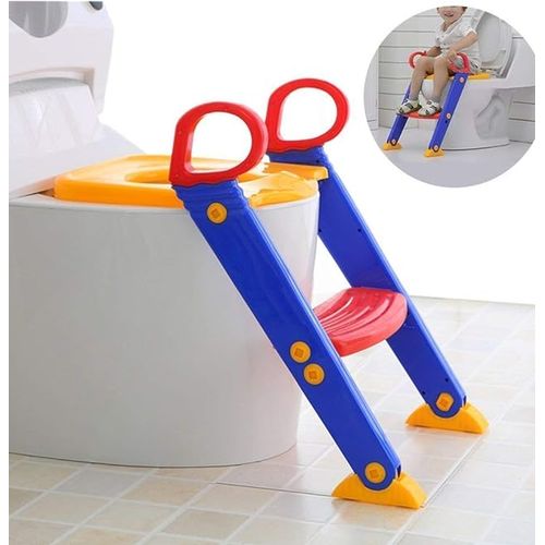 product_image_name-Generic-Baby Foldable Potty Training  Toilet Ladder Seat-2