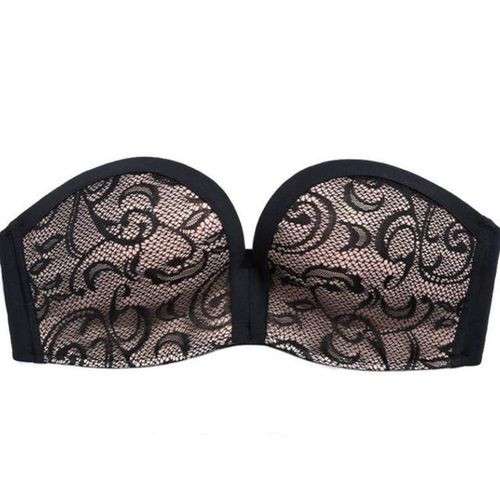 Push Up Bras For Women Strapless Lace Bra Invisible Underwear Bra