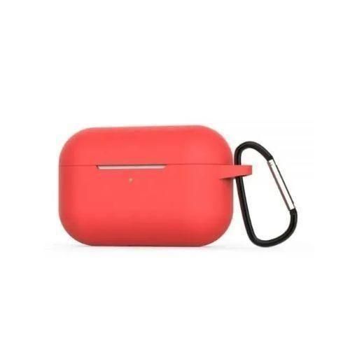 Generic Quality AirPods Pro Earphone Protective Case -RED (Only Case) - image 2
